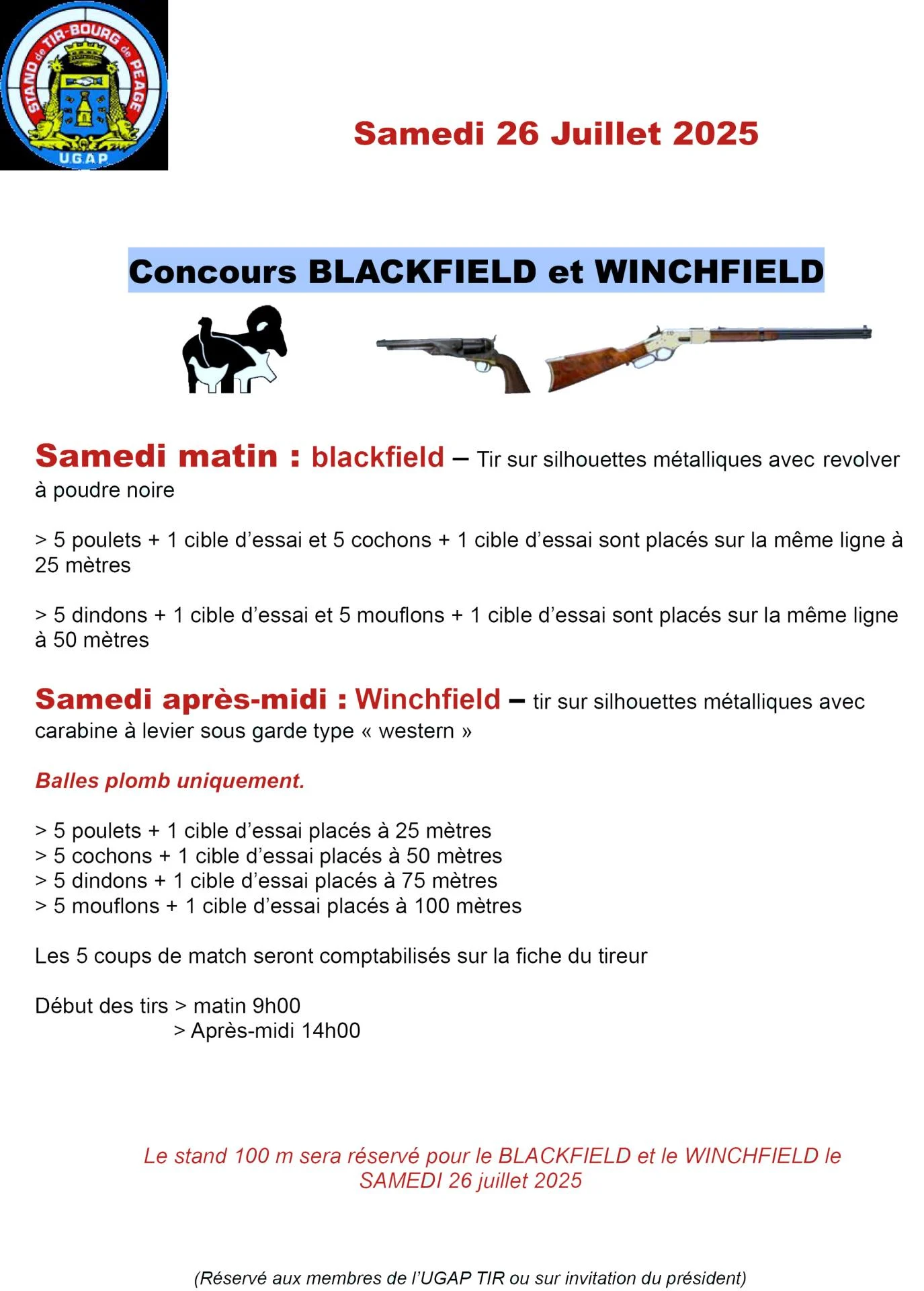 Concours winchfield 2026